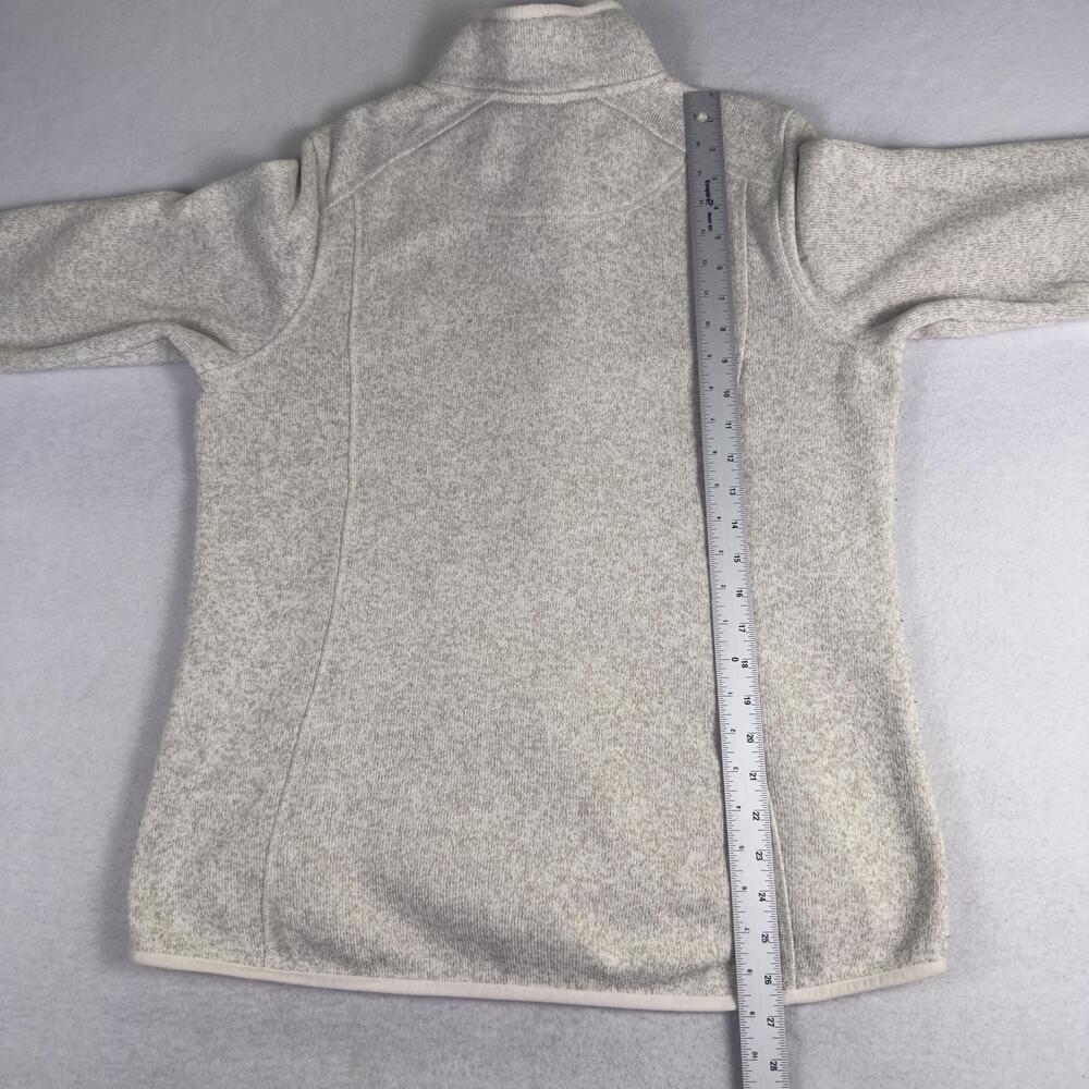 LL BEAN Sweater Fleece Jacket Full Zip Better Sweater Stand Collar Zip Pockets L - Picture 7 of 13